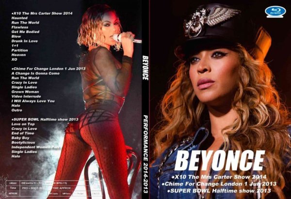 画像1: ブルーレイ ビヨンセ X10-2014〜2013 Beyonce DVD (1)