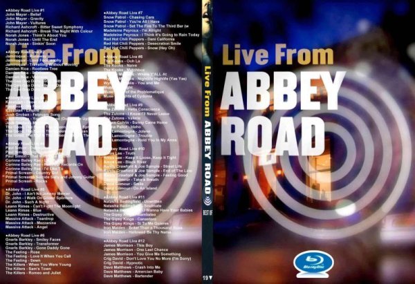 画像1: ブルーレイ大19▼Live from Abbey Road アビ-ロ-ド10時間弱 (Jamiroquai Norah Jones Iron Maiden (1)