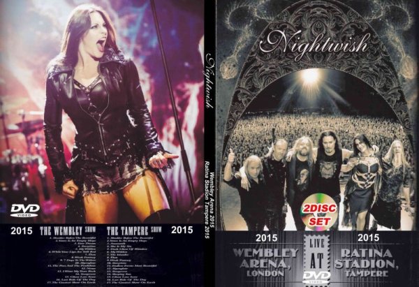 画像1: ナイトウィッシュ 2枚 Wembley 2015 TAMPERE 2015 Nightwish DVD (1)