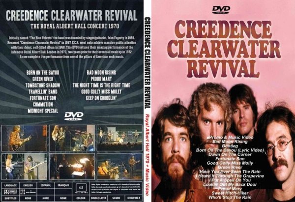 画像1: CCR 1970 ロンドン+プロモ Creedence Clearwater Revival ジョン・フォガティ DVD (1)