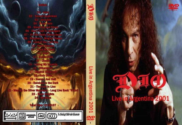 画像1: 2 Dio Argentina 2001 ２時間収録 Rainbow DVD (1)