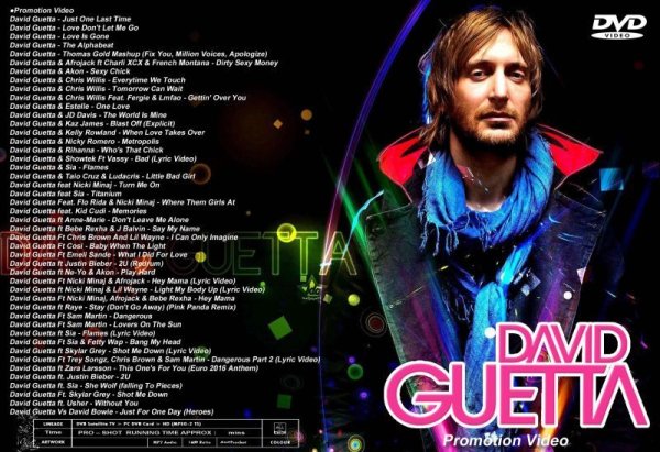 画像1: デヴィッド・ゲッタ プロモ集 David Guetta DVD (1)