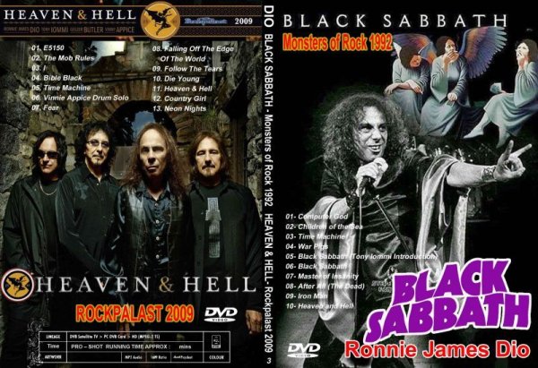 画像1: 3 Dio HEAVEN & HELL 2009 BLACK SABBATH 1992 DVD (1)