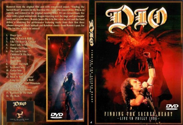 画像1: 4 DIO Live Philadelphia 1986 DVD (1)