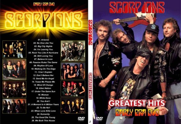 画像1: スコーピオンズ2 GREATEST VIDEOプロモ集 Scorpions DVD (1)