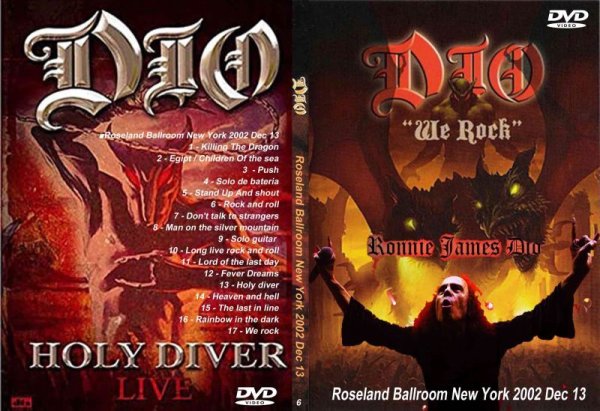 画像1: 6 DIO New York 2002 DVD (1)