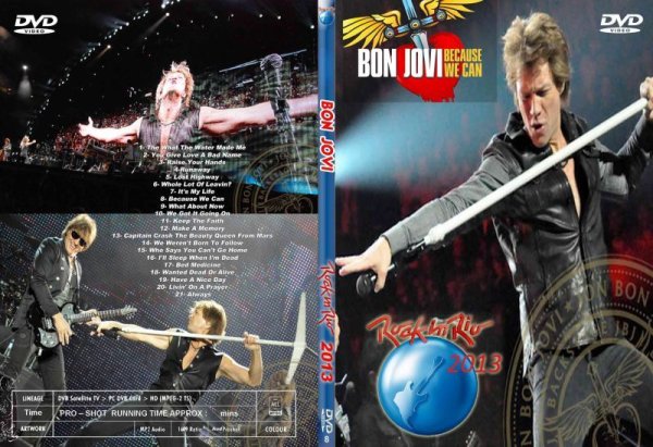 画像1: 8 BON JOVI  高画質 ROCK IN RIO 2013 DVD (1)