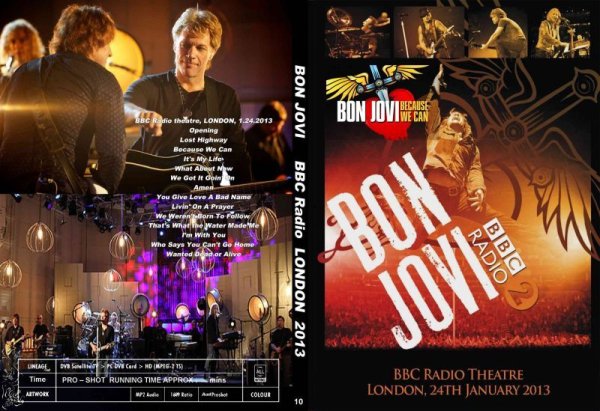 画像1: 10 BON JOVI BBC 2013 超高画質 字幕 DVD (1)