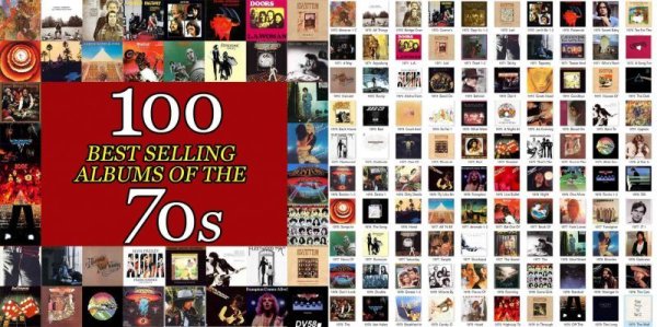 画像1: DV58■70s厳選100アルバム1143曲80時間 (Led Zeppelin Eagles Stevie Wonder Billy Joel MP3DVD (1)