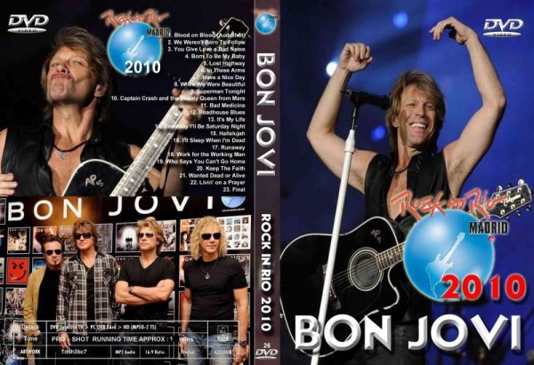 画像1: 26 BON JOVI ROCK IN RIO 2010 DVD (1)