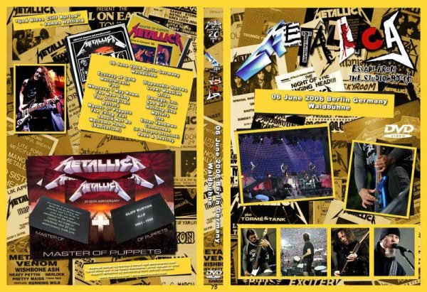 画像1: 75 メタリカ Berlin Germany 2006 Metallica DVD (1)