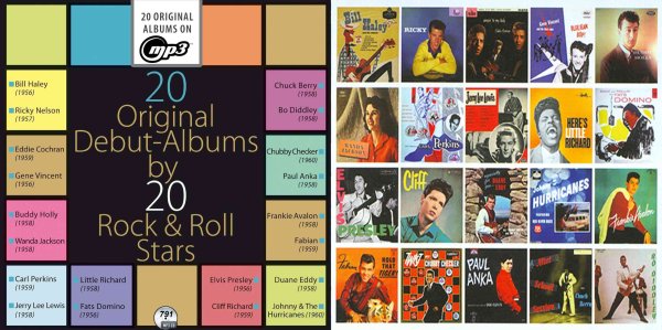 画像1: 791■20 Original Debut Albums Rock & Roll CD (1)