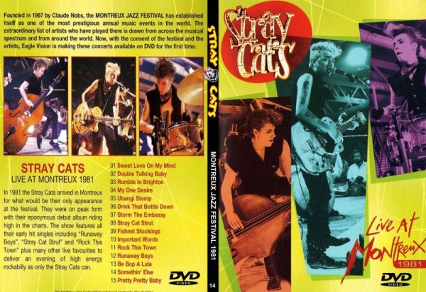 画像1: 14 ストレイキャッツ Montreux 1981 STRAY CATS DVD (1)