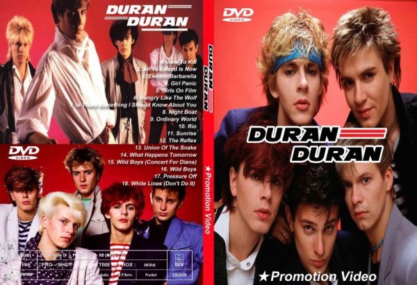 画像1: ★Duran Duran 高画質プロモ集 DVD (1)