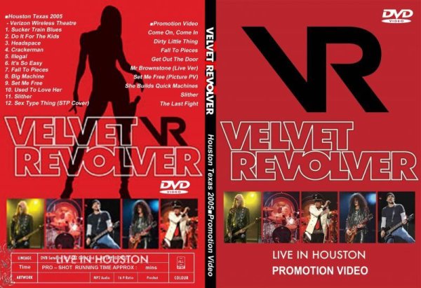画像1: Velvet Revolver Houston 2005+プロモ集 検Guns N' Roses DVD (1)