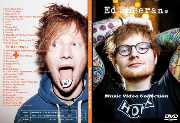 画像1: エド・シーラン 2020 高画質プロモ Ed Sheeran DVD (1)