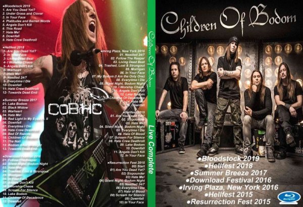 画像1: ブルーレイ チルドレン・オブ・ボドム 厳選ライブ集 Children of Bodom (1)