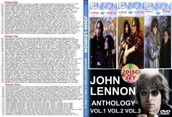 画像1: ジョン・レノン 2枚アンソロジー VOL.1.2.3 JOHN LENNON DVD Beatles (1)