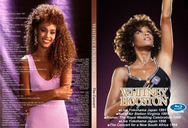 画像1: ブルーレイ ホイットニー・ヒューストン ライブ集 Whitney Houston BD (1)