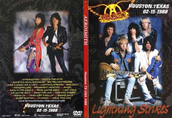 画像1: エアロスミス 1988 ヒューストン AEROSMITH DVD (1)
