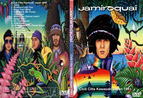 画像1: ジャミロクアイ 1993年初来日 Club Citta 川崎 Jamiroquai DVD (1)