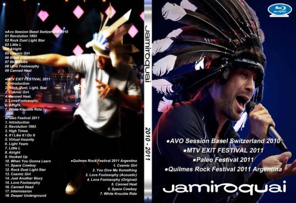 画像1: ブルーレイ(3) ジャミロクワイ 2010-2011厳選ライブ Jamiroquai Blu-ray (1)
