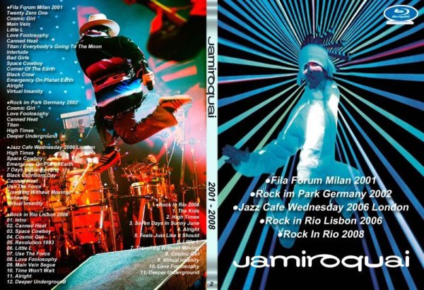 画像1: ブルーレイ(2) ジャミロクワイ 2000年代厳選ライブ Jamiroquai Blu-ray (1)