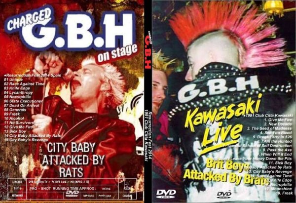 画像1: G.B.H 2本2014-1991 GBH DVD (1)