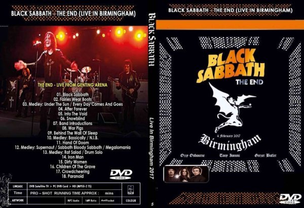 画像1: Black Sabbath(5) Birmingham 2017 Ozzy Osbourne DVD (1)
