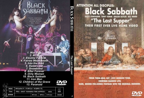 画像1: Black Sabbath(2) The Last Supper 1997-1999 Ozzy Osbourne DVD (1)