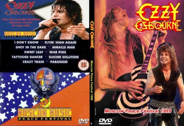 画像1: 9 オジー・オズボーン Moscow Festival 1989 Ozzy Osbourne DVD (1)