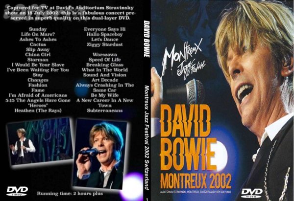 画像1: デヴィッド・ボウイ(1)DL Montreux Jazz 2002 David Bowie DVD (1)