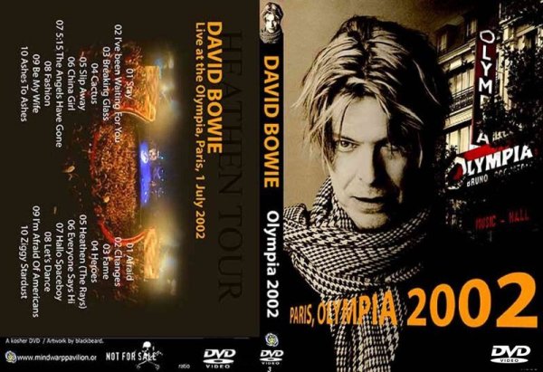 画像1: デヴィッド・ボウイ(3) フランス・パリ 2002 David Bowie DVD (1)