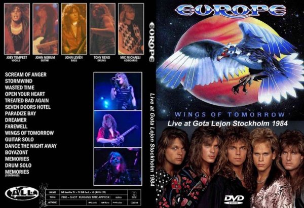 画像1: ヨーロッパ Sweden 1984 EUROPE DVD (1)