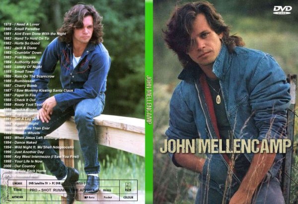 画像1: JOHN MELLENCAMP 高画質プロモ集 ジョンメレンキャンプ DVD (1)