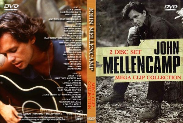 画像1: JOHN MELLENCAMP 2枚 BEST PV集 ジョンメレンキャンプ DVD (1)
