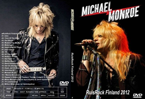 画像1: 4 マイケルモンロー 2012 Michael Monroe HANOI ROCKS DVD (1)