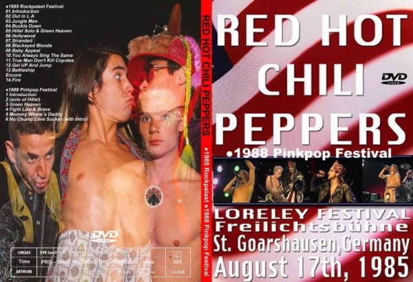 画像1: レッチリ 初期ヒレル 85+88 Red Hot Chili Peppers DVD (1)