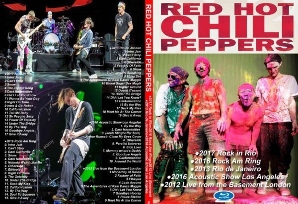 画像1: ブルーレイ(5) レッチリ 2017-2012 Red Hot Chili Peppers Blu-ray (1)