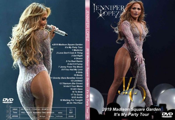 画像1: ジェニファー・ロペス(5) 2019マディソンスクエアガーデン Jennifer Lopez DVD  (1)