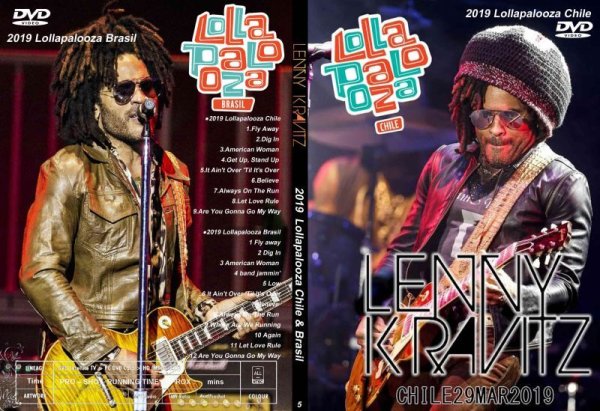 画像1: 5DL レニー・クラヴィッツ 2019ロラパルーザ Lenny Kravitz DVD (1)