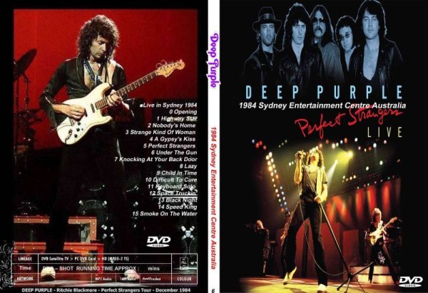 画像1: ディープパープル 6 1984 第二期 黄金期復活 Deep Purple DVD (1)