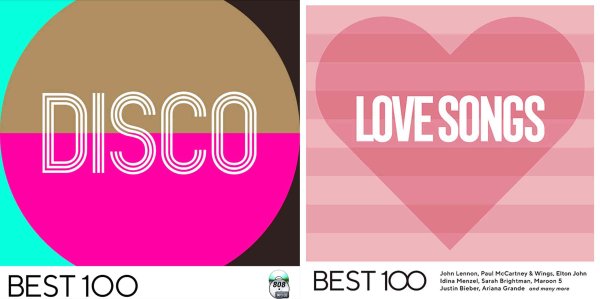 画像1: 808■200曲 Disco Best 100■Love Songs Best 100 CD (1)