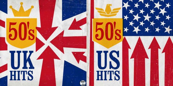 画像1: 809■125曲 50's UK Hits■50's US Hits CD (1)