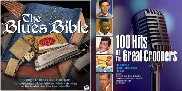 画像1: 821■160曲The Blues Bible■100 Hits Of The Great Crooners CD (1)