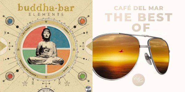画像1: 820■149曲The Best Of Cafe Del Mar■Buddha-Bar Elements CD (1)