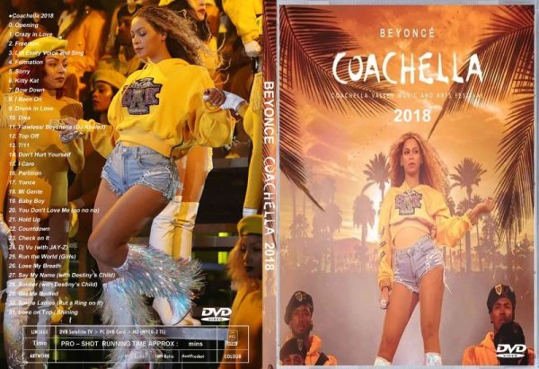 画像1: ビヨンセ 2018 Coachella Beyonce DVD (1)