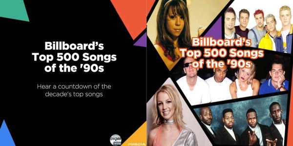 画像1: DV269■Billboard Top 500 Songs of the 90s MP3DVD (1)