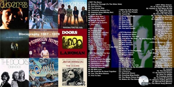画像1: Y■ドアーズ  全アルバム Discography MP3 The Doors CD (1)