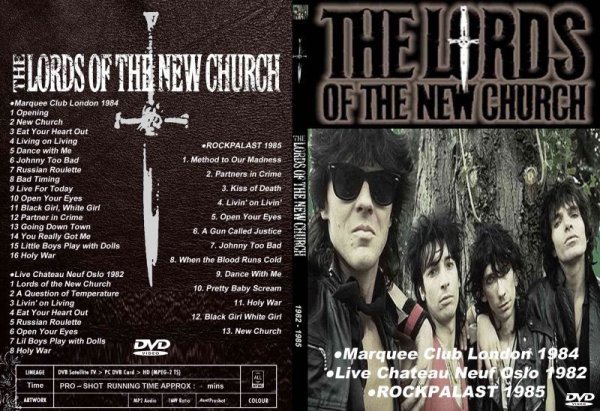 画像1: ローズ・オブ・ザ・ニュー・チャーチ DL全プロショット The Lords of the New Church DVD (1)